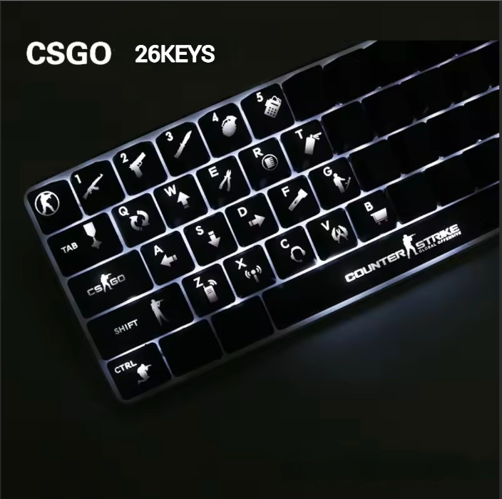 Counter-Strike keycaps (26KEYS)