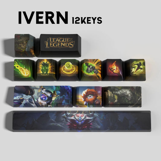 SPECIAL EDITION PixelCaps Ivern KEYCAPS