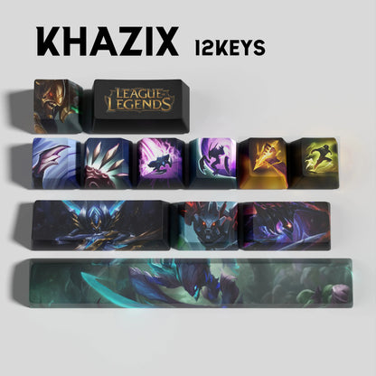League of Legends Kha'Zix Keycaps – Mechanical Keyboard Gaming Keycap Set | PixelCaps
