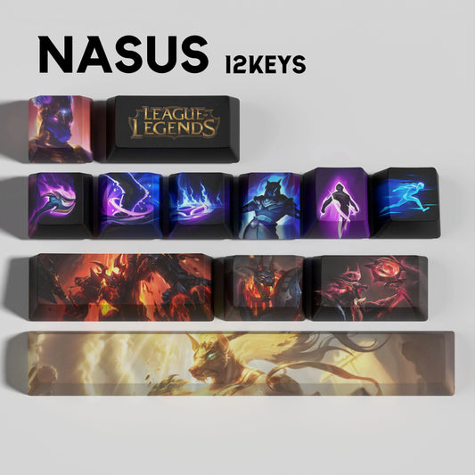 SPECIAL EDITION PixelCaps Nasus KEYCAPS