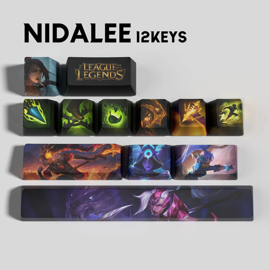 SPECIAL EDITION PixelCaps Nidalee KEYCAPS