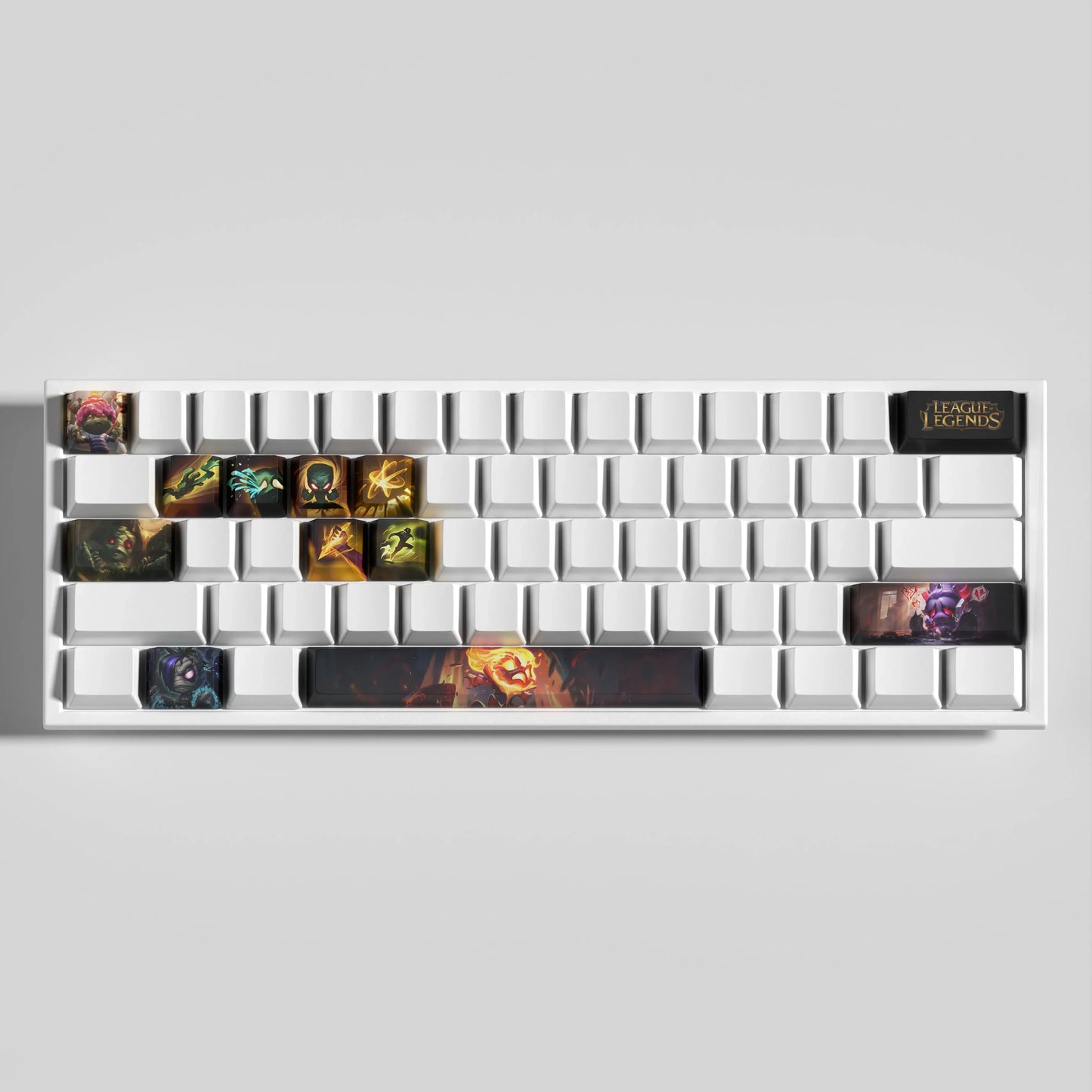 League of Legends Amumu Keycaps – Mechanical Keyboard Gaming Keycap Set | PixelCaps