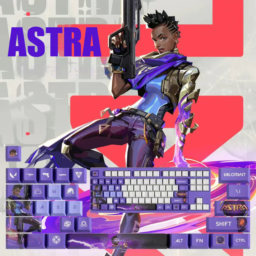 PixelCaps - Astra Keycaps – Limited Edition (29/14 Keys)