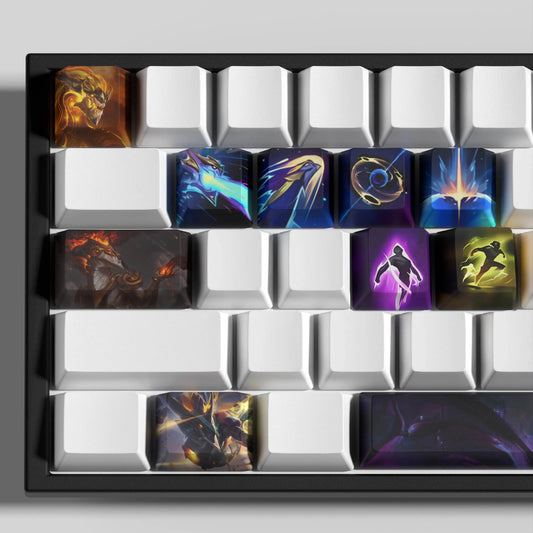 League of Legends Aurelion Sol Keycaps – Mechanical Keyboard Gaming Keycap Set | PixelCaps