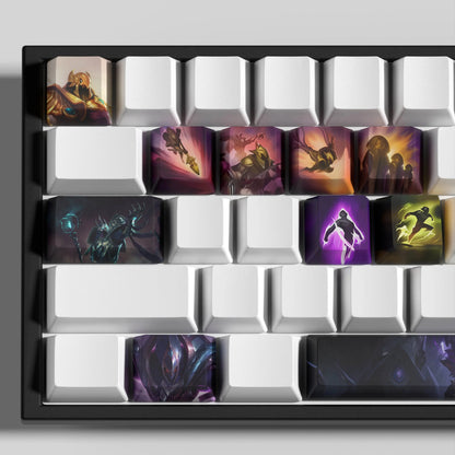 League of Legends Azir Keycaps – Mechanical Keyboard Gaming Keycap Set | PixelCaps
