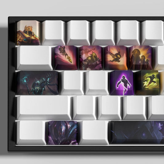 League of Legends Azir Keycaps – Mechanical Keyboard Gaming Keycap Set | PixelCaps