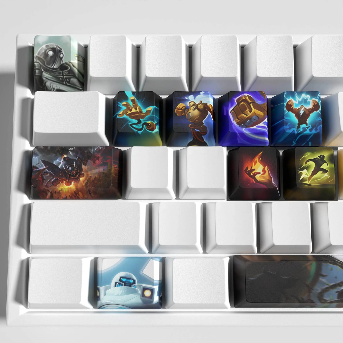 League of Legends Blitzcrank Keycaps – Mechanical Keyboard Gaming Keycap Set | PixelCaps