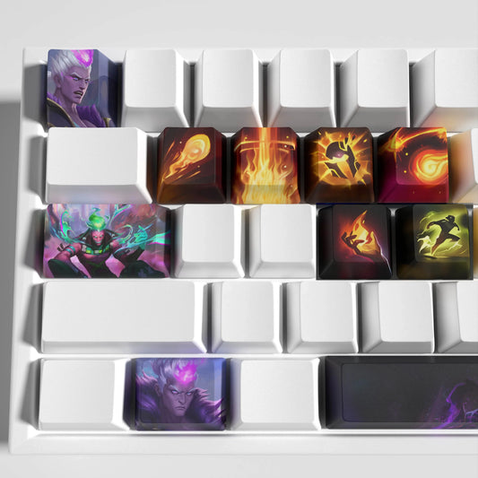 League of Legends Brand Keycaps – Mechanical Keyboard Gaming Keycap Set | PixelCaps