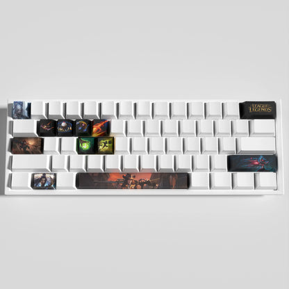 League of Legends Caitlyn Keycaps – Mechanical Keyboard Gaming Keycap Set | PixelCaps