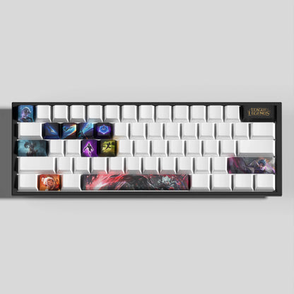 League of Legends Camille Keycaps – Mechanical Keyboard Gaming Keycap Set | PixelCaps