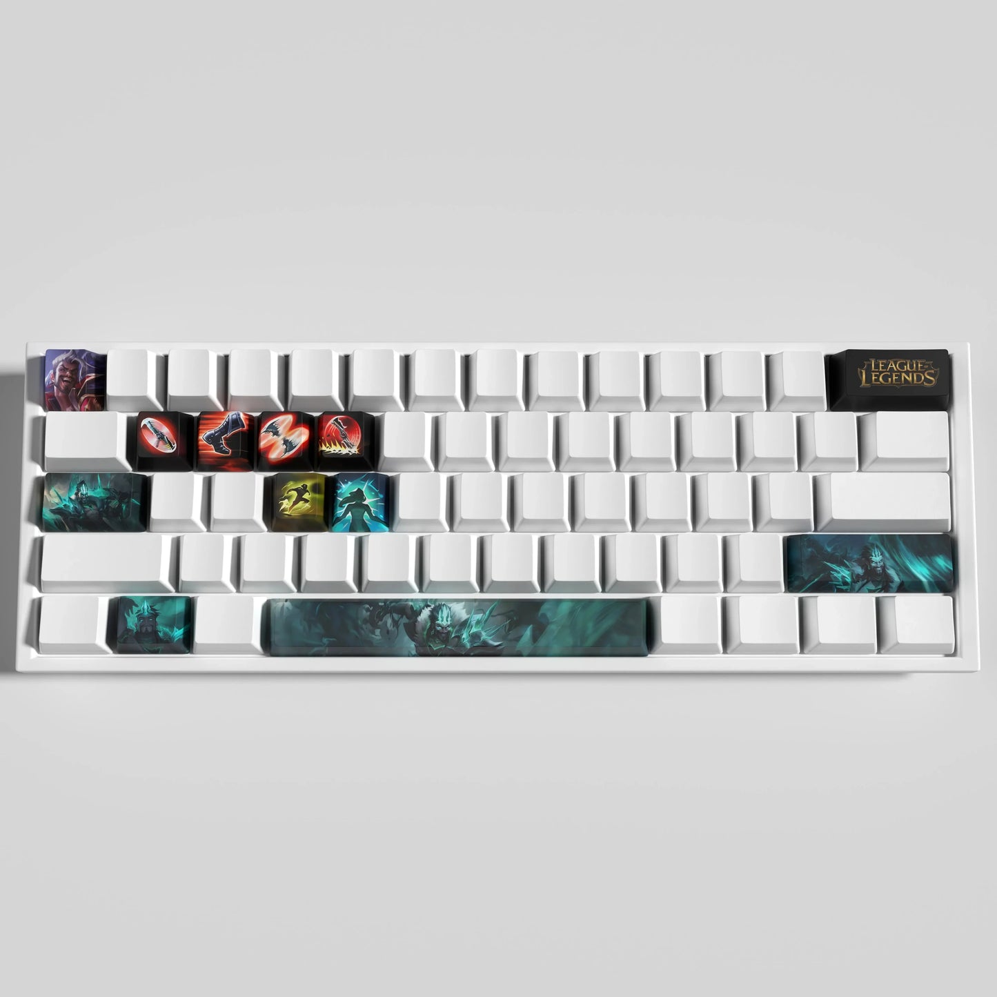 League of Legends Draven Keycaps – Mechanical Keyboard Gaming Keycap Set | PixelCaps