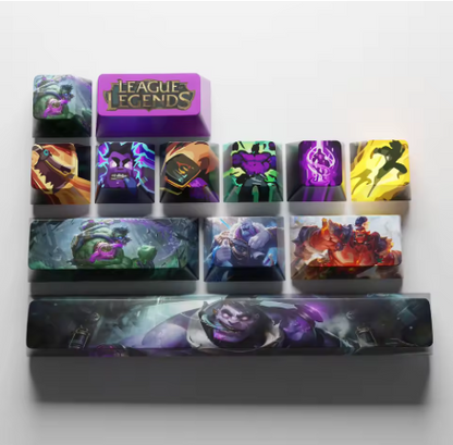 League of Legends Dr Mundo Keycaps – Mechanical Keyboard Gaming Keycap Set | PixelCaps