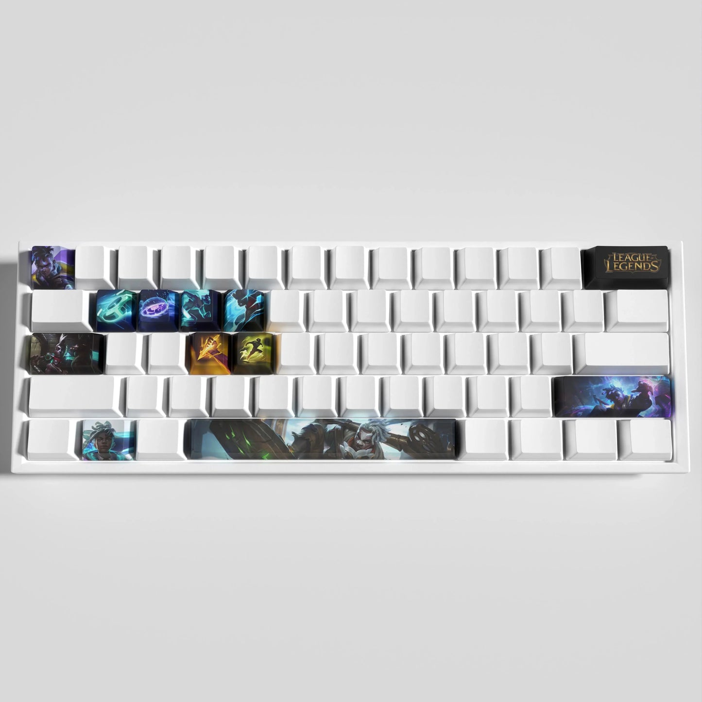 League of Legends Ekko Keycaps – Mechanical Keyboard Gaming Keycap Set | PixelCaps