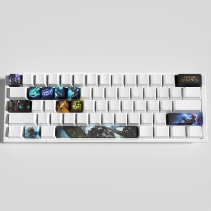 League of Legends Ekko Keycaps – Mechanical Keyboard Gaming Keycap Set | PixelCaps
