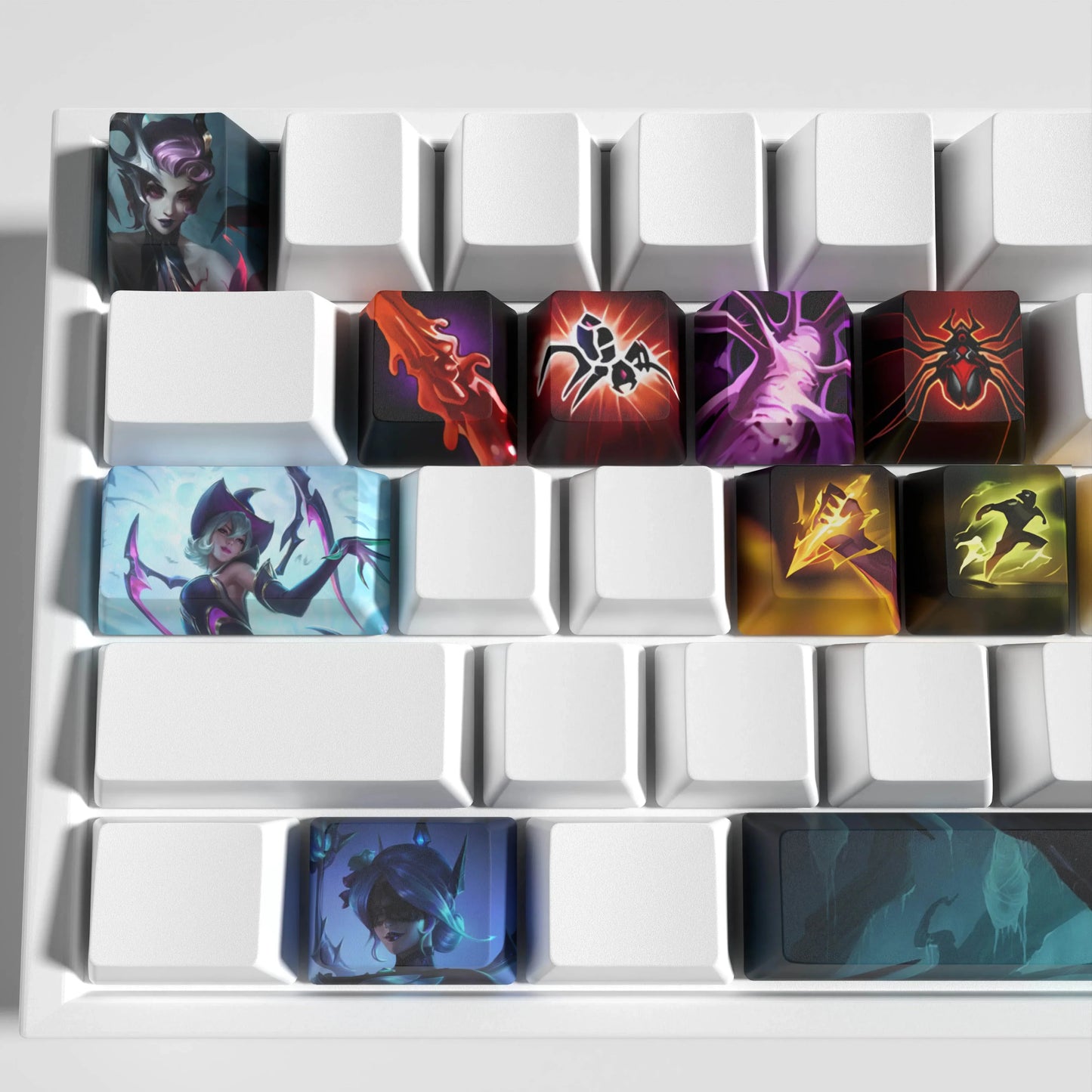 League of Legends Elise Keycaps – Mechanical Keyboard Gaming Keycap Set | PixelCaps