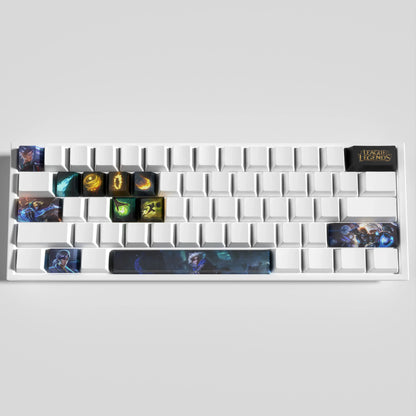 League of Legends Ezreal Keycaps – Mechanical Keyboard Gaming Keycap Set | PixelCaps