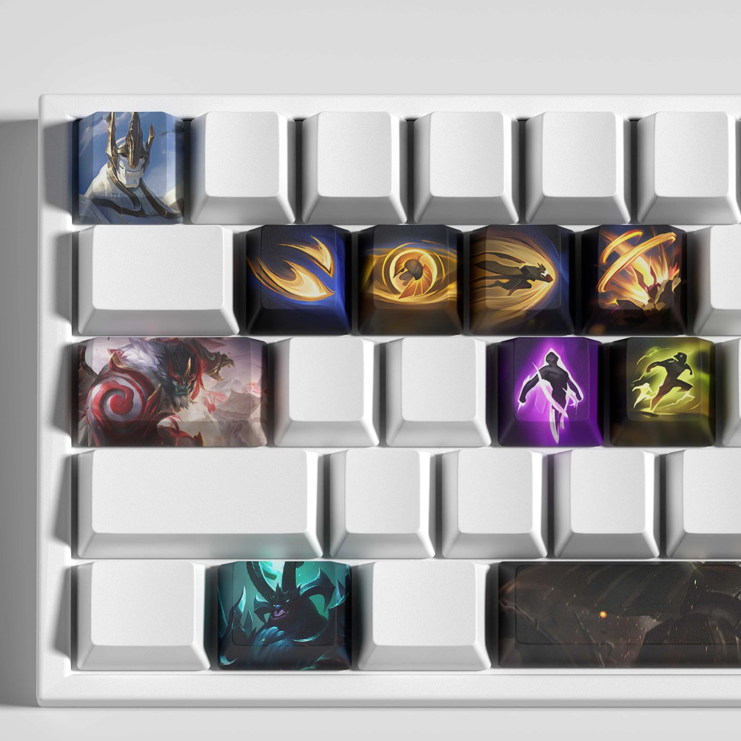League of Legends Galio Keycaps – Mechanical Keyboard Gaming Keycap Set | PixelCaps