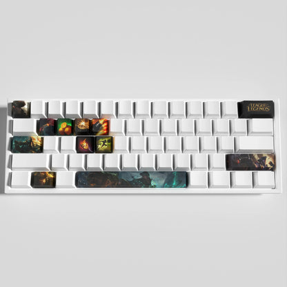 League of Legends Gangplank Keycaps – Mechanical Keyboard Gaming Keycap Set | PixelCaps