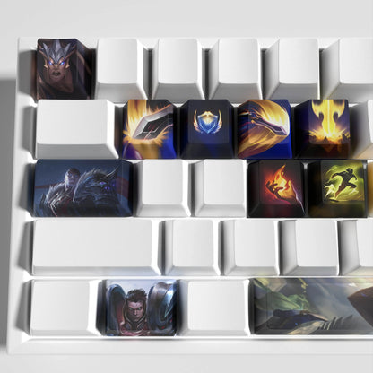 League of Legends Garen Keycaps – Mechanical Keyboard Gaming Keycap Set | PixelCaps