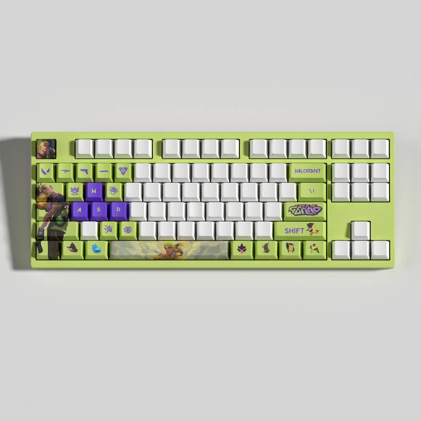 PixelCaps - Gekko Keycaps – Limited Edition (29/14 Keys)