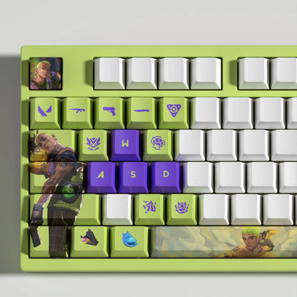 PixelCaps - Gekko Keycaps – Limited Edition (29/14 Keys)