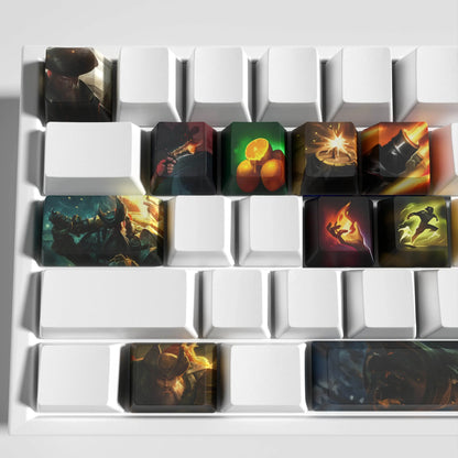 League of Legends Gangplank Keycaps – Mechanical Keyboard Gaming Keycap Set | PixelCaps