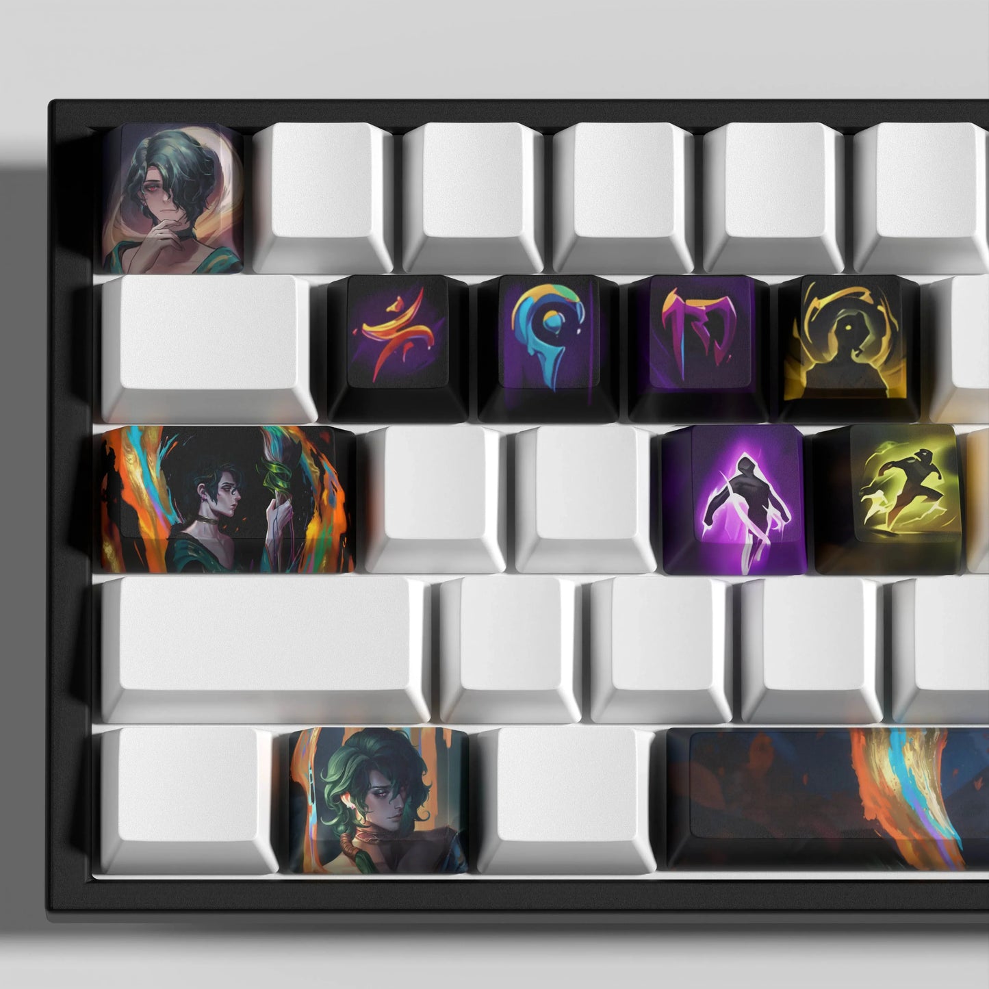 League of Legends Hwei Keycaps – Mechanical Keyboard Gaming Keycap Set | PixelCaps