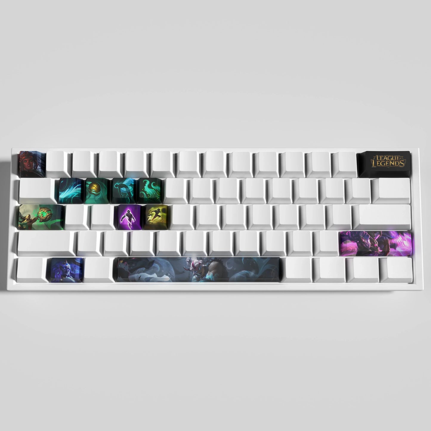 League of Legends Illaoi Keycaps – Mechanical Keyboard Gaming Keycap Set | PixelCaps