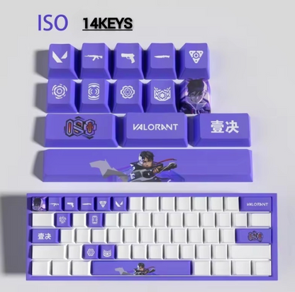 PixelCaps - Iso Keycaps – Limited Edition (29/14 Keys)