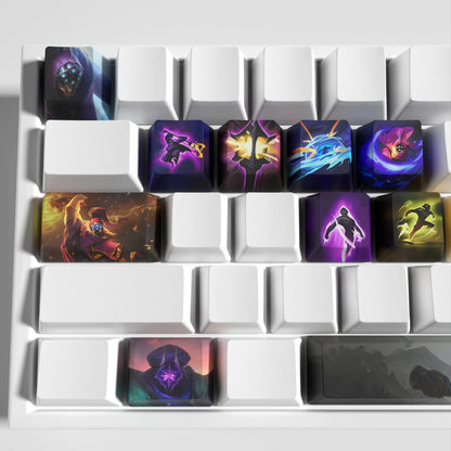League of Legends Jax Keycaps – Mechanical Keyboard Gaming Keycap Set | PixelCaps