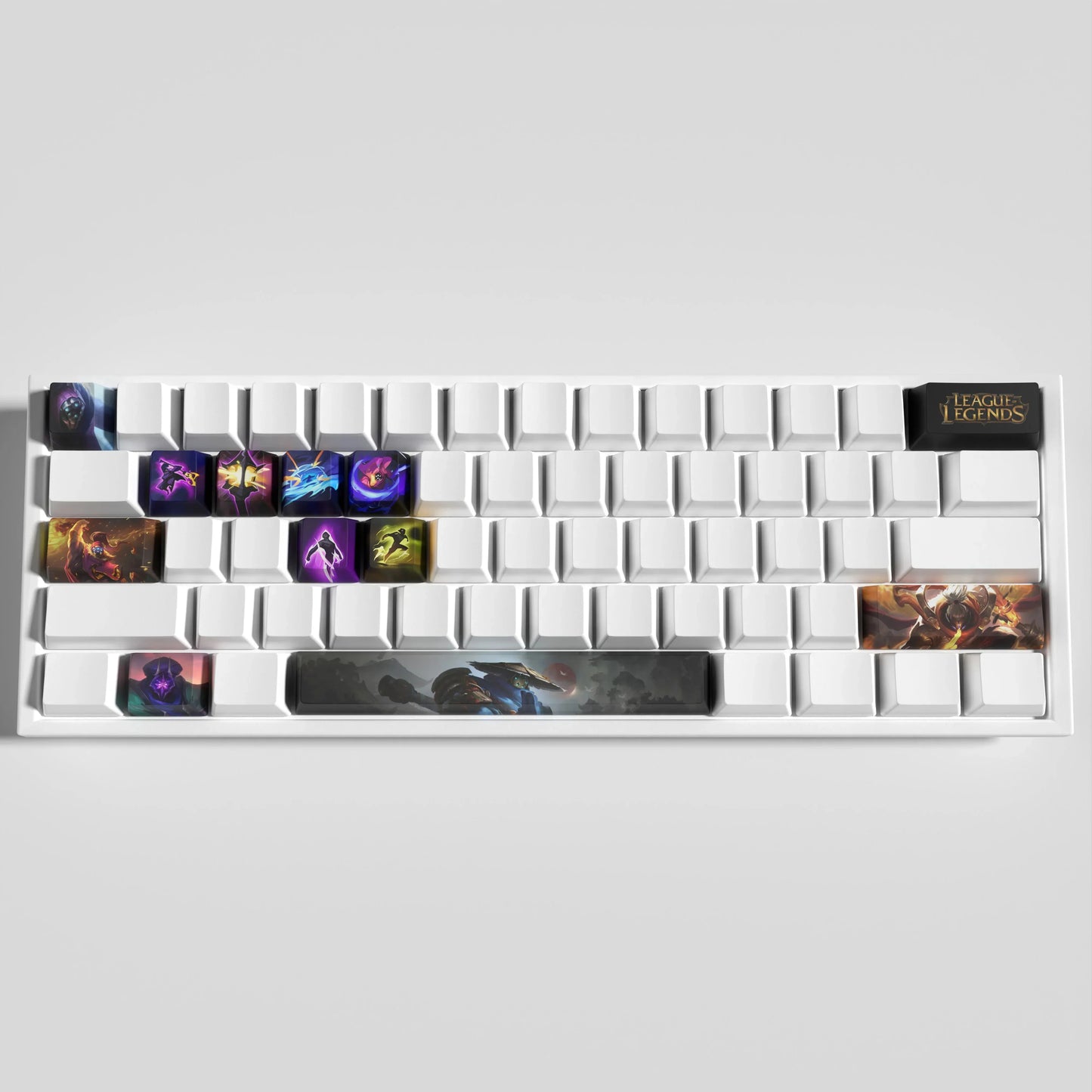 League of Legends Jax Keycaps – Mechanical Keyboard Gaming Keycap Set | PixelCaps