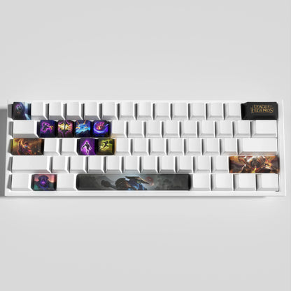League of Legends Jax Keycaps – Mechanical Keyboard Gaming Keycap Set | PixelCaps