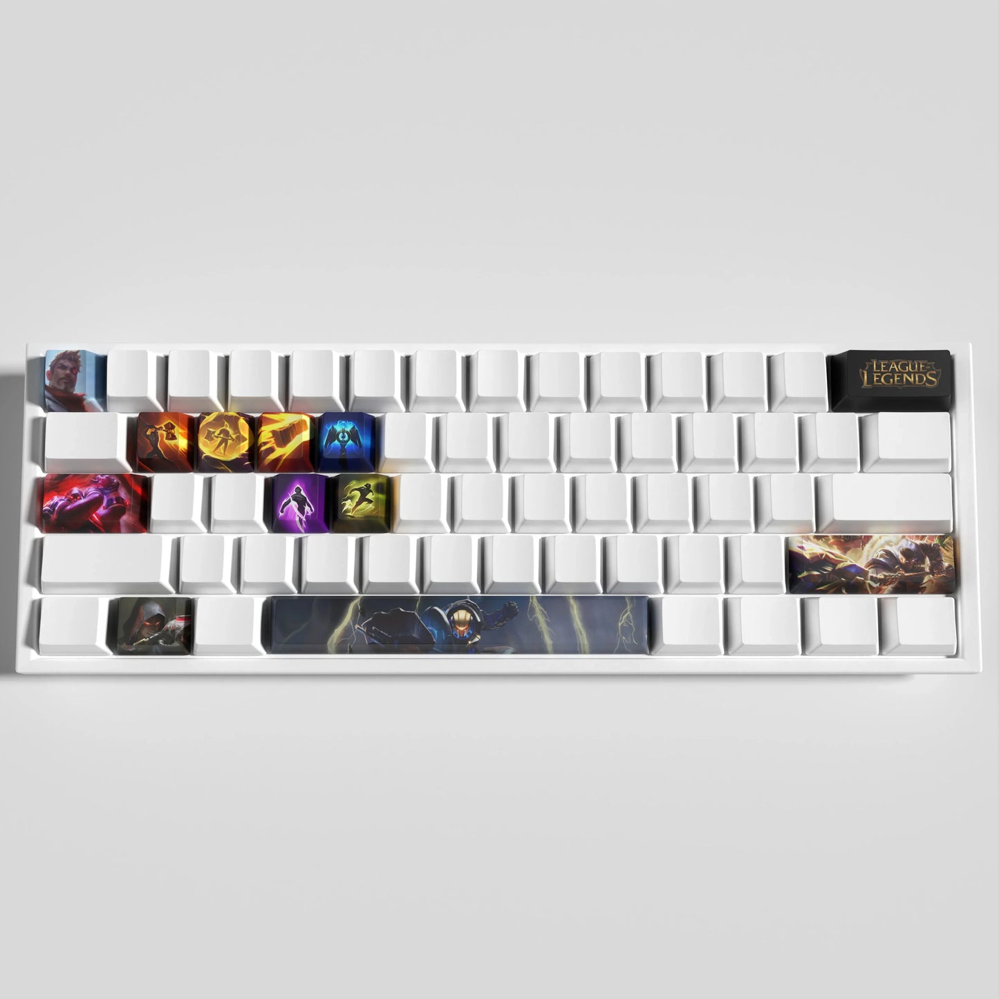 League of Legends Jayce Keycaps – Mechanical Keyboard Gaming Keycap Set | PixelCaps
