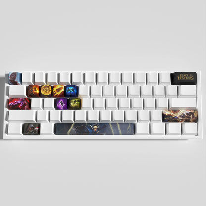 League of Legends Jayce Keycaps – Mechanical Keyboard Gaming Keycap Set | PixelCaps