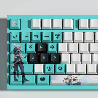 PixelCaps - Jett Keycaps – Limited Edition (29/14 Keys)