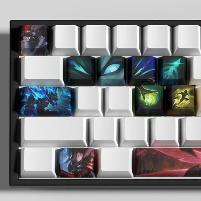 League of Legends Kalista Keycaps – Mechanical Keyboard Gaming Keycap Set | PixelCaps