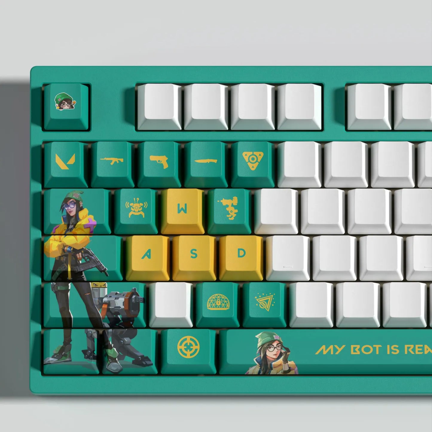 PixelCaps - Killjoy Keycaps – Limited Edition (29/14 Keys)
