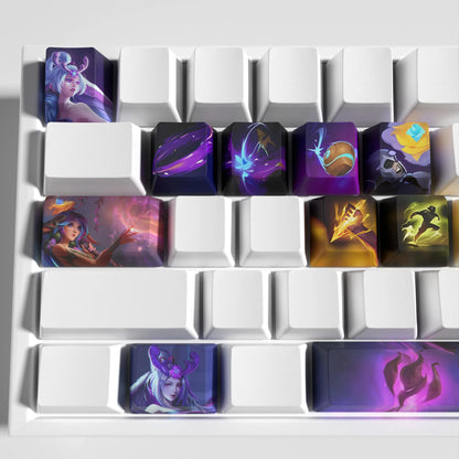 League of Legends Lillia Keycaps – Mechanical Keyboard Gaming Keycap Set | PixelCaps