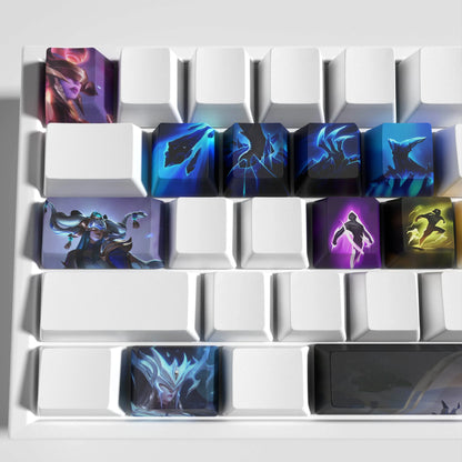 League of Legends Lissandra Keycaps – Mechanical Keyboard Gaming Keycap Set | PixelCaps
