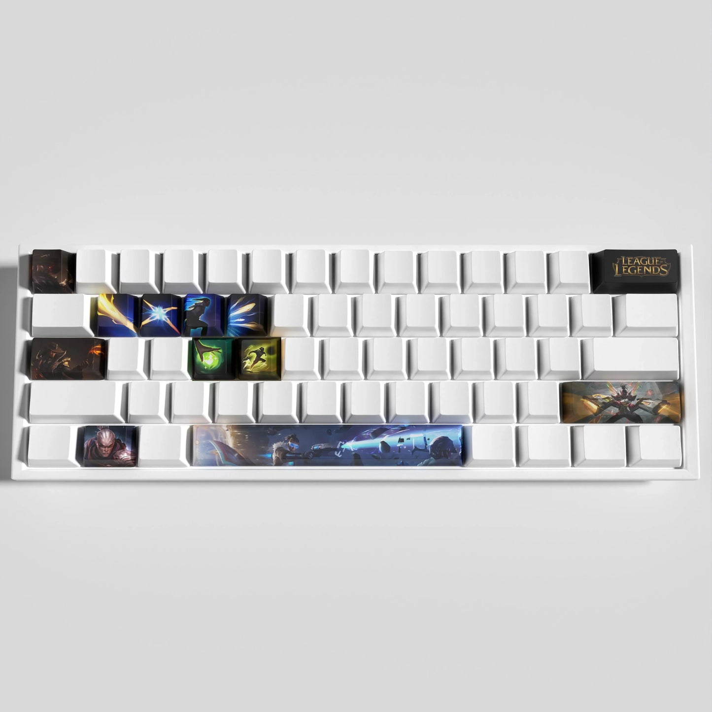 League of Legends Lucian Keycaps – Mechanical Keyboard Gaming Keycap Set | PixelCaps