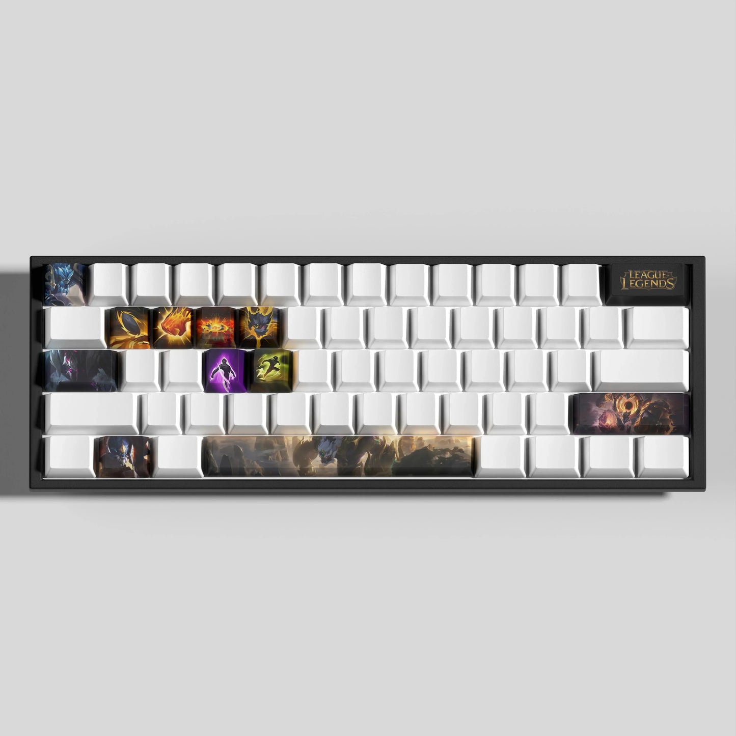 League of Legends Malphite Keycaps – Mechanical Keyboard Gaming Keycap Set | PixelCaps