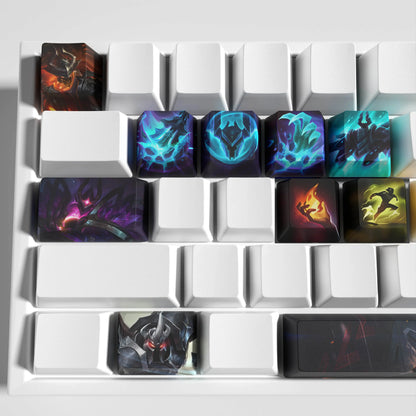 League of Legends Mordekaiser Keycaps – Mechanical Keyboard Gaming Keycap Set | PixelCaps