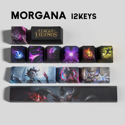 League of Legends Malzahar Keycaps – Mechanical Keyboard Gaming Keycap Set | PixelCaps