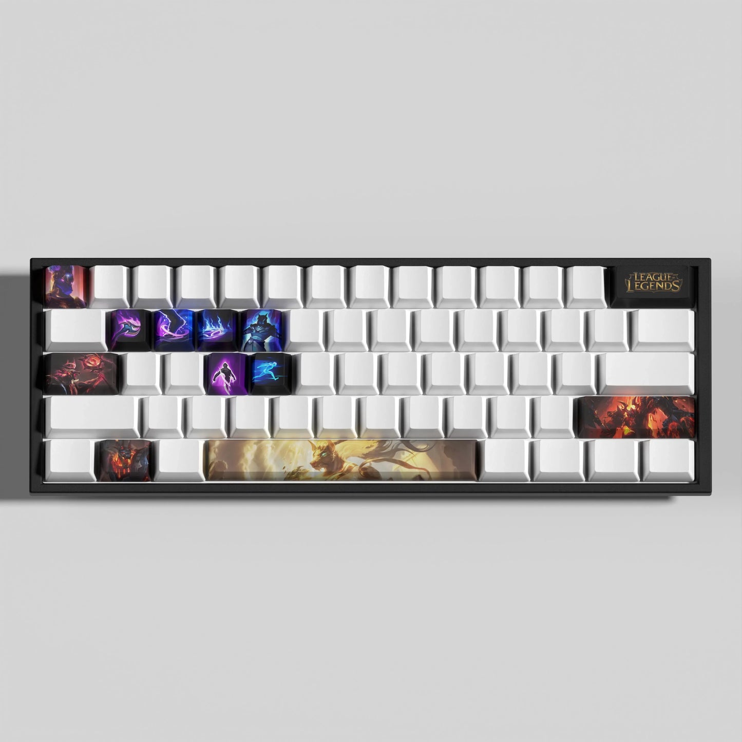 League of Legends Nasus Keycaps – Mechanical Keyboard Gaming Keycap Set | PixelCaps
