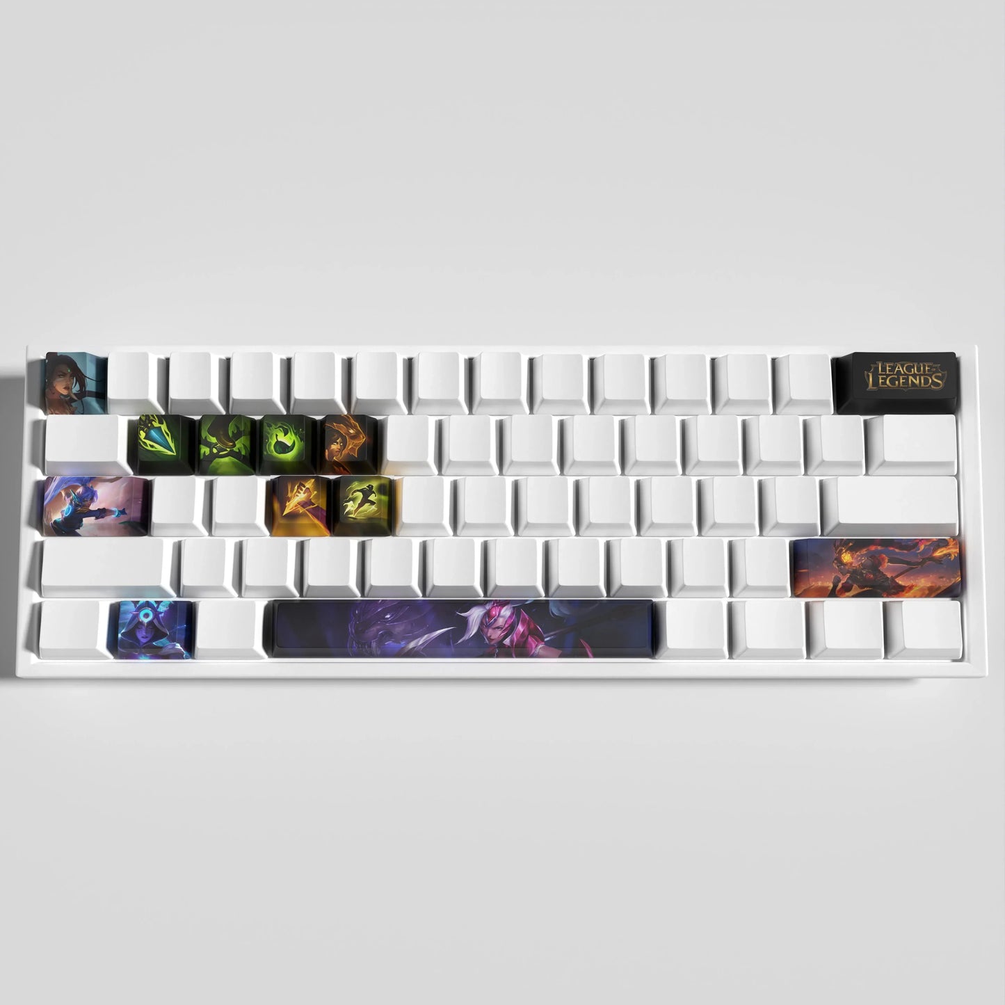 League of Legends Nidalee Keycaps – Mechanical Keyboard Gaming Keycap Set | PixelCaps
