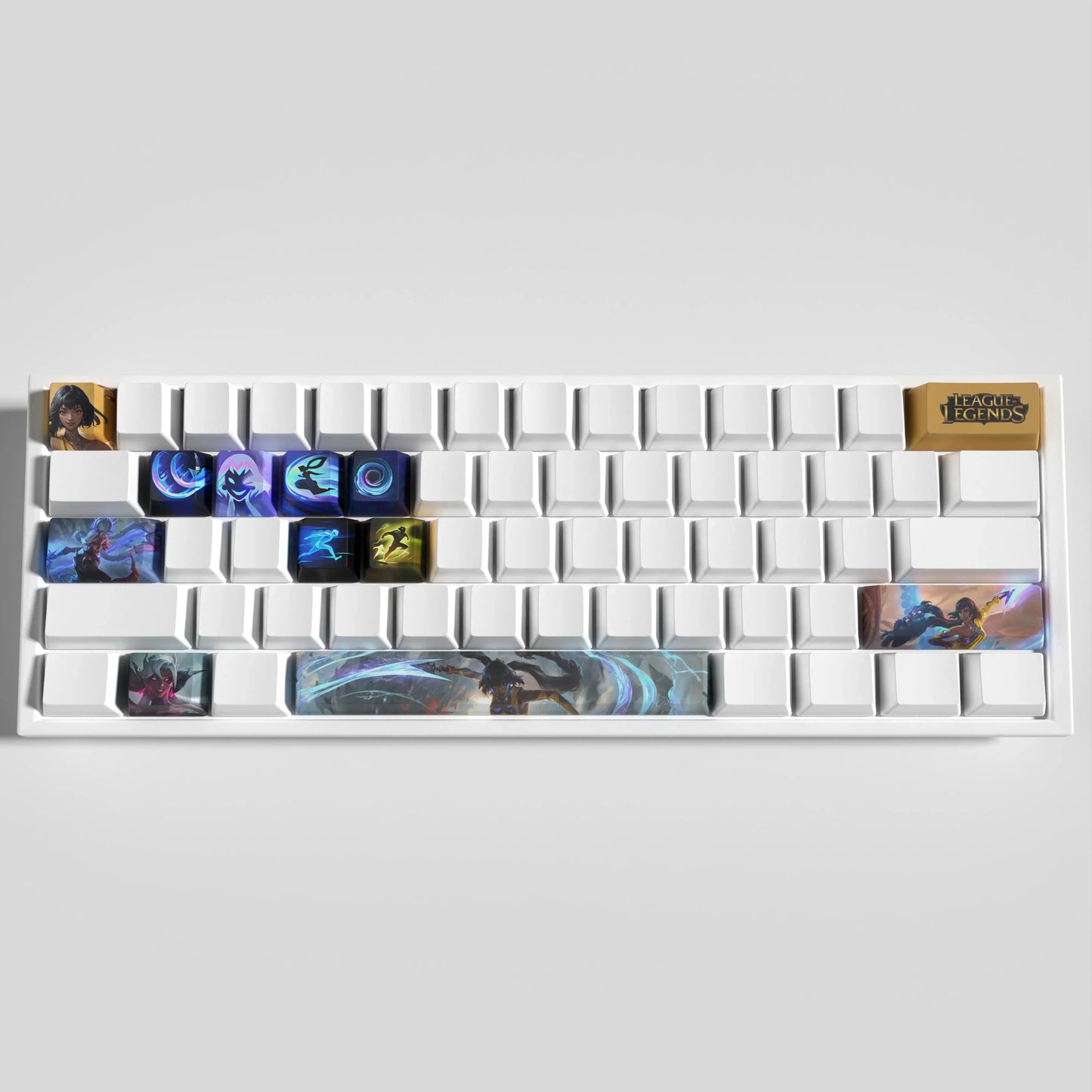 League of Legends Nilah Keycaps – Mechanical Keyboard Gaming Keycap Set | PixelCaps
