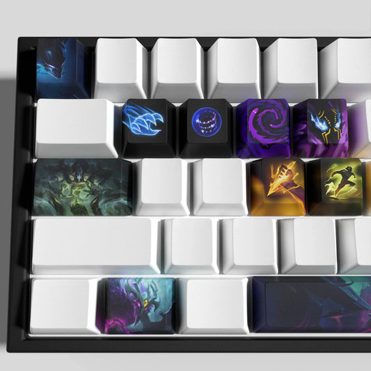 League of Legends Nocturne Keycaps – Mechanical Keyboard Gaming Keycap Set | PixelCaps