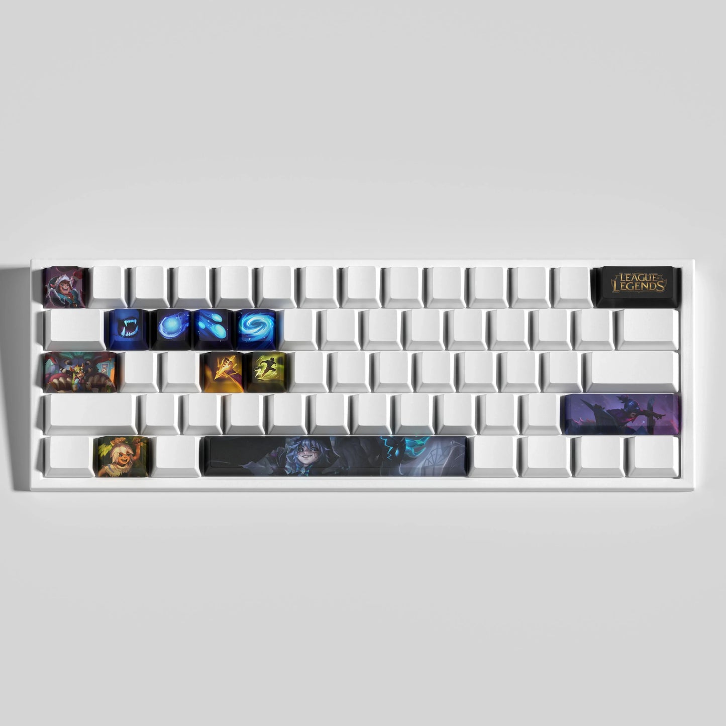 League of Legends Nunu Keycaps – Mechanical Keyboard Gaming Keycap Set | PixelCaps