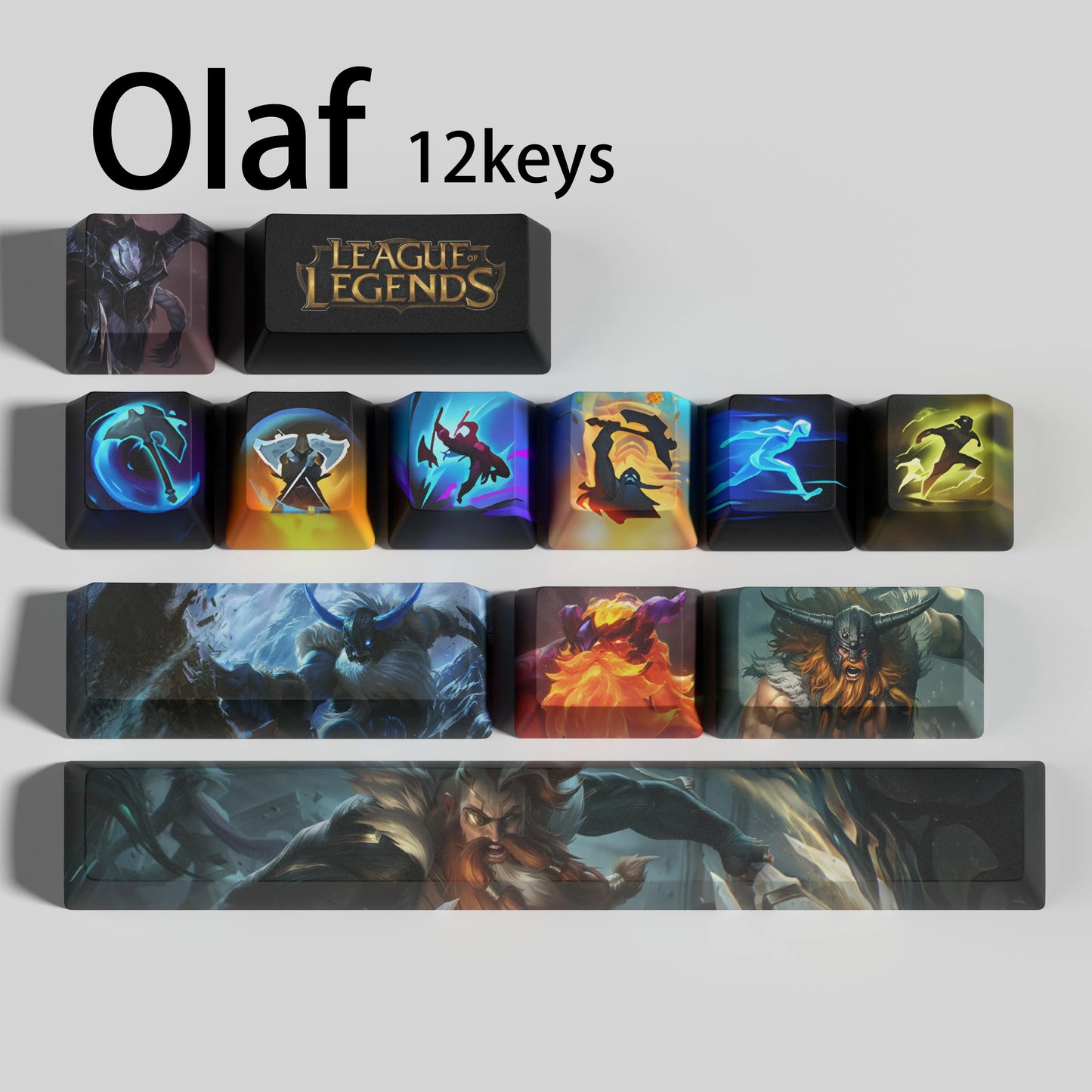 SPECIAL EDITION PixelCaps Olaf KEYCAPS