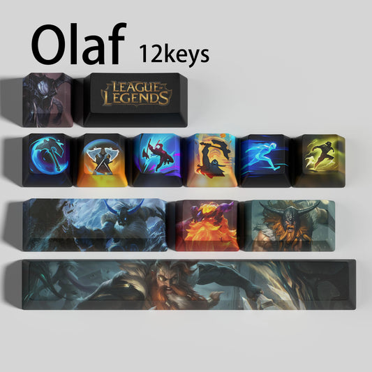 SPECIAL EDITION PixelCaps Olaf KEYCAPS